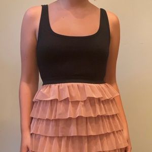 pink dress